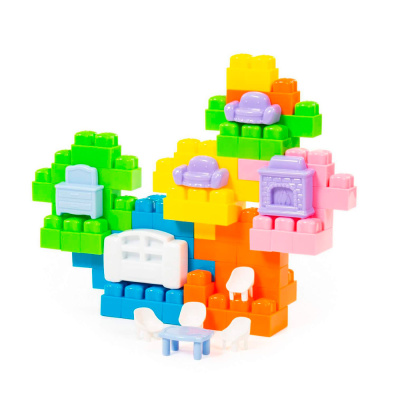 Конструктор Малютка 90 элементов Полесье 49377 1